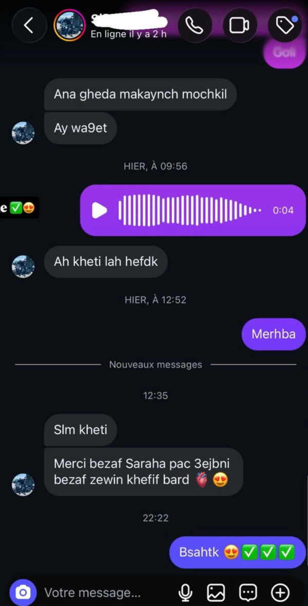Avis client