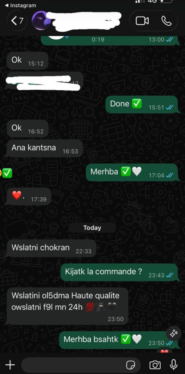 Avis client